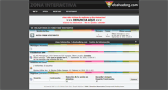 Desktop Screenshot of interactiva.elsalvadorg.com