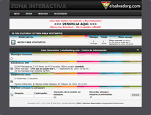 Tablet Screenshot of interactiva.elsalvadorg.com